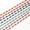 Wholesale Jewelry Light Luxury Style Geometric Copper 18K Electroplated Necklace Bracelet Three Piece Set For Women