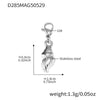 Wholesale Jewelry Light Luxury Style Geometric Octopus Shell Conch Clavicle Necklace 316L Stainless Steel 316L Stainless Steel Electroplating For Women