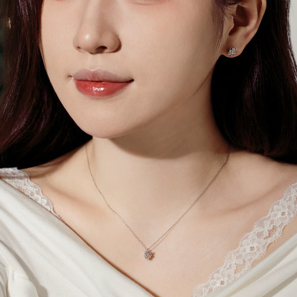 Wholesale Jewelry Light Luxury Style S925 Sterling Silver Earrings And Necklaces With Small Animal Patterns And Electroplating Process For Women