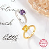 Wholesale Jewelry Light Luxury Style Square 925 Sterling Silver Zircon Inlaid Necklace Earrings