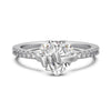 Wholesale Jewelry Light Luxury Style 925 Sterling Silver Love Bow Heart Water Drop Bell Electroplated Earrings Necklace Ring For Women