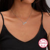 Wholesale Jewelry Love 925 Silver Necklace Electroplating