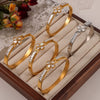Wholesale Jewelry Love Stitching Shape Inlaid Zircon White Shellfish 316L Stainless Steel Bracelet Niche Geometric Electroplated