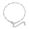 Wholesale Jewelry Lovely Geometric Titanium Steel Enamel Cross Beaded Bracelet With Electroplating