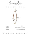 Wholesale Jewelry Maillard Style Retro Design Stainless Steel Sun Pendant With Natural Stone And Velvet Leather Cord Polished Plating Women's Necklace