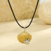 Wholesale Jewelry Marine Animal Zodiac Stainless Steel 18K Electroplated Doublelayer Nonfading Necklace For Women