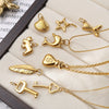 Wholesale Jewelry Marine Life Animal Zodiac 316L Stainless Steel Pendant Electroplated