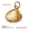 Wholesale Jewelry Marine Life Animal Zodiac 316L Stainless Steel Pendant Electroplated