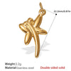 Wholesale Jewelry Marine Life Animal Zodiac 316L Stainless Steel Pendant Electroplated
