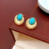 Wholesale Jewelry Medieval Vintage Style Round Imitation Pearl And Alloy Electroplated Earrings And Clavicle Chain Set