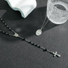 Wholesale Jewelry Men's Hip Hop Personality Geometric Copper Alloy Handmade Cross Pendant Necklace