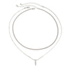 Wholesale Jewelry Men's Hiphop Style Alloy Geometric Pendant Necklace Handmade