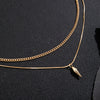 Wholesale Jewelry Men's Hiphop Style Alloy Geometric Pendant Necklace Handmade