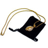 Wholesale Jewelry Men's Rugby Pendant Necklace Alloy With Diamond And Geometric Design