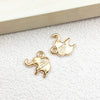 Wholesale Jewelry Mermaid Pendant Zinc Alloy Electroplated Diy Jewelry Accessories