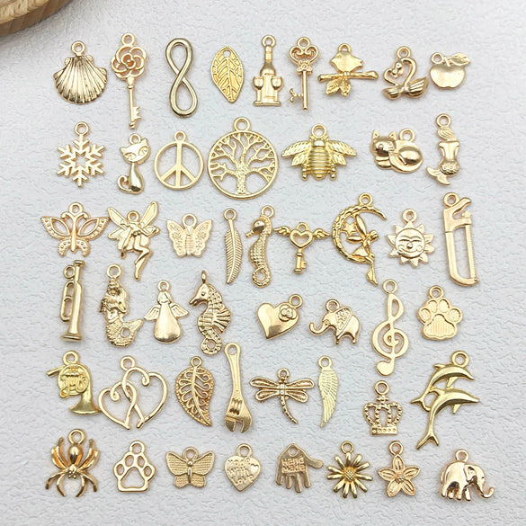 Wholesale Jewelry Mermaid Pendant Zinc Alloy Electroplated Diy Jewelry Accessories