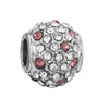 Wholesale Jewelry Metal Alloy Bracelet Accessories Doublesided Diamond Large Hole Beads Hand Ornaments Ocean Star Cutout Loose Beads With Totem Pattern Electroplating Treatment
