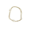 Wholesale Jewelry Metal Alloy Copper Geometric Letters Numbers Text Electroplating Clavicle Chain Necklace For Women