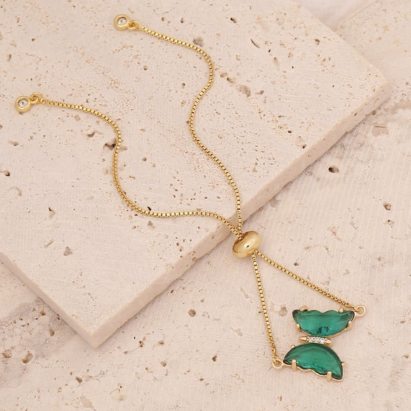 Wholesale Jewelry Metal Butterfly Women's Bracelet