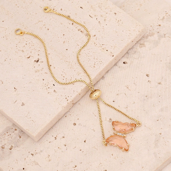 Wholesale Jewelry Metal Butterfly Women's Bracelet