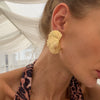 Wholesale Jewelry Metal Geometric Electroplating Highend Minimalist Women's Earrings