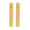 Wholesale Jewelry Metal Geometric Retro Tassel Earrings With Electroplating For Women