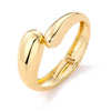 Wholesale Jewelry Metal Wind Geometric Opening Smooth Bracelet Alloy Electroplating Women's Unisex