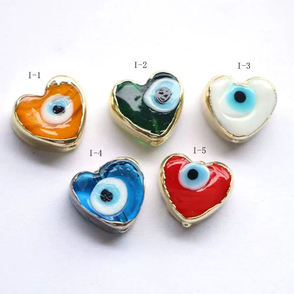 Wholesale Jewelry Mini Oildrip Glass Eye Bead Copper Jewelry Accessories
