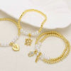 Wholesale Jewelry Minimalist Animal Zodiac Copper Gold Plated Pendant Bracelet