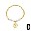Wholesale Jewelry Minimalist Animal Zodiac Copper Gold Plated Pendant Bracelet