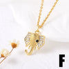 Wholesale Jewelry Minimalist Animal Zodiac Copper Gold Plated Pendant Necklace