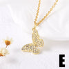 Wholesale Jewelry Minimalist Animal Zodiac Copper Gold Plated Pendant Necklace