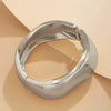 Wholesale Jewelry Minimalist Geometric Alloy And Pearl Bracelet Electroplated