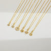 Wholesale Jewelry Minimalist Geometric Snowflake Copper Pendant Ochain Necklace With Mixed Gemstone Inlay Electroplating For Women