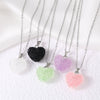 Wholesale Jewelry Minimalist Heart Copper Gold Plated Ochain Pendant Necklace For Women
