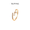 Wholesale Jewelry Minimalist Style Open Ring Copper Alloy Plated 18K Gold Women's