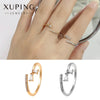 Wholesale Jewelry Minimalist Style Open Ring Copper Alloy Plated 18K Gold Women's