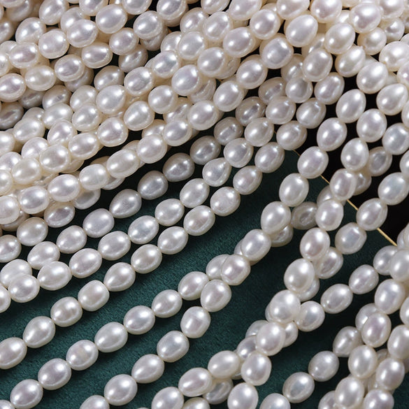 Wholesale Jewelry Natural Freshwater Pearl Naked Beads For Diy Handworn Jewelry Materials