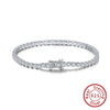 Wholesale Jewelry Natural Geometric S925 Sterling Silver Electroplated Bracelet