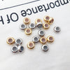 Wholesale Jewelry Natural Style Copper Electroplated Round Antislip Adjustment Bead Bracelet Necklace