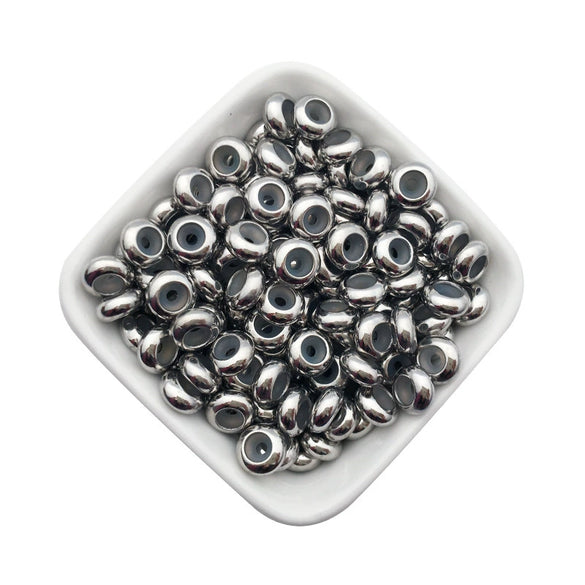 Wholesale Jewelry Natural Style Copper Electroplated Round Antislip Adjustment Bead Bracelet Necklace