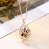 Wholesale Jewelry Natural Style Flowers Artificial Zircon Ochain Ladies Clavicle Necklace
