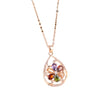 Wholesale Jewelry Natural Style Flowers Artificial Zircon Ochain Ladies Clavicle Necklace