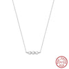 Wholesale Jewelry Natural Style S925 Sterling Silver Necklace With Freshwater Pearl And Geometric Pendant Electroplated