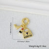 Wholesale Jewelry Niche Geometric Copper Pendant Necklace With Electroplating