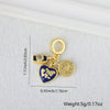 Wholesale Jewelry Niche Geometric Copper Pendant Necklace With Electroplating