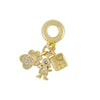 Wholesale Jewelry Niche Geometric Copper Pendant Necklace With Electroplating