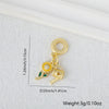 Wholesale Jewelry Niche Geometric Copper Pendant Necklace With Electroplating