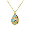 Wholesale Jewelry Niche Geometric Copper Pendant Necklace With Stainless Steel Chain And Electroplating