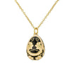 Wholesale Jewelry Niche Geometric Copper Pendant Necklace With Stainless Steel Chain And Electroplating